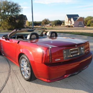 2009 Cadillac XLR - Crystal Red Metallic