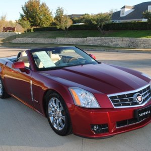 2009 Cadillac XLR - Crystal Red Metallic
