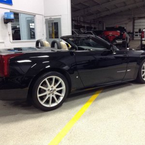 2007 Cadillac XLR-V - Black Raven