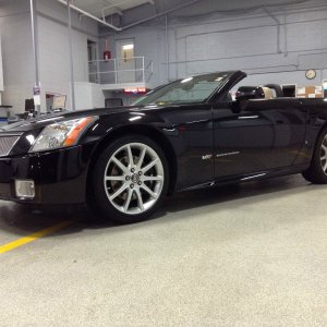 2007 Cadillac XLR-V - Black Raven