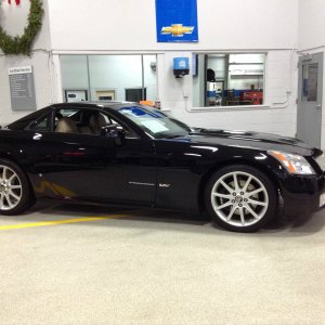 2007 Cadillac XLR-V - Black Raven