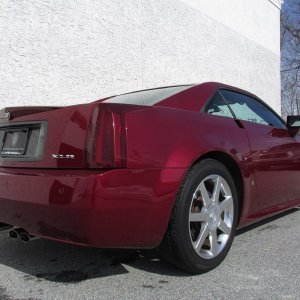 2007 Cadillac XLR in Infrared