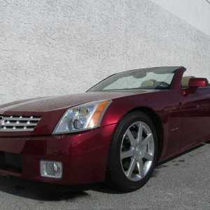 2007 Cadillac XLR in Infrared