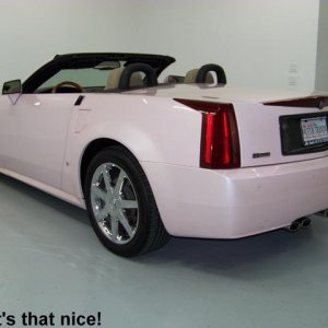 2008 Cadillac XLR - Mary Kay Pink