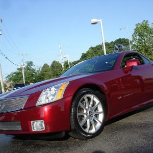 2007 Cadillac XLR-V in Infrared