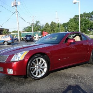 2007 Cadillac XLR-V in Infrared