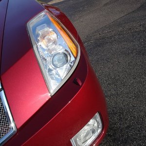 2007 Cadillac XLR-V in Infrared