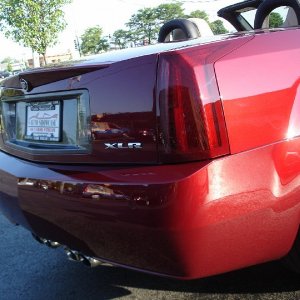 2007 Cadillac XLR-V in Infrared