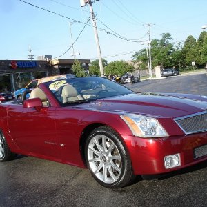 2007 Cadillac XLR-V in Infrared