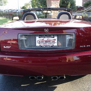 2007 Cadillac XLR-V in Infrared