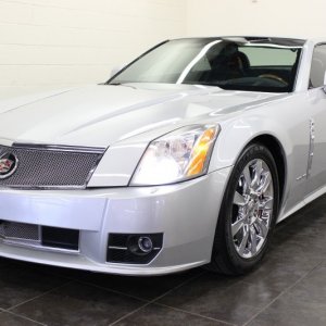 2009 Cadillac XLR in Radiant Silver