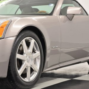 2005 Cadillac XLR in Satin Nickel