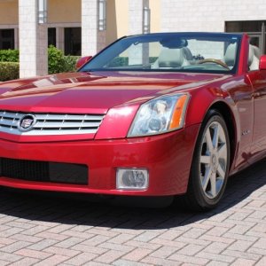 2005 Cadillac XLR - Crimson Pearl