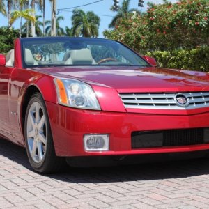 2005 Cadillac XLR - Crimson Pearl