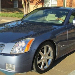 2005 Cadillac XLR - Blue Steel