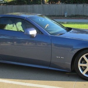 2005 Cadillac XLR - Blue Steel