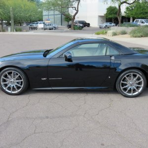 2008 Cadillac XLR-V - Black Raven