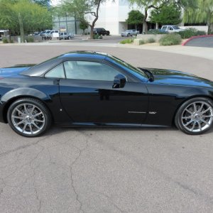 2008 Cadillac XLR-V - Black Raven