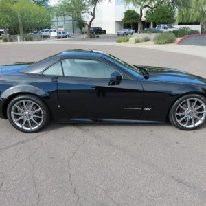 2008 Cadillac XLR-V - Black Raven