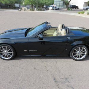 2008 Cadillac XLR-V - Black Raven