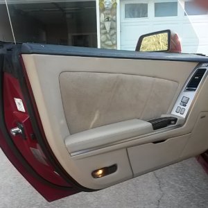2008 XLR-V Crystal Red Metallic