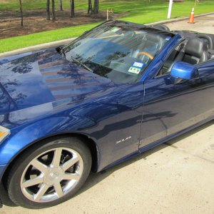 2004 Cadillac XLR - Xenon Blue