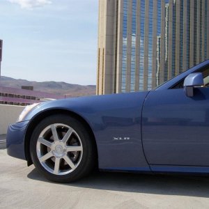 2005 Cadillac XLR - Blue Steel