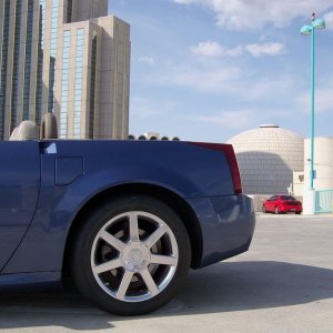 2005 Cadillac XLR - Blue Steel