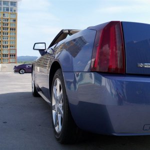 2005 Cadillac XLR - Blue Steel