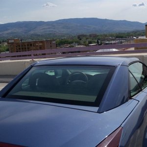 2005 Cadillac XLR - Blue Steel