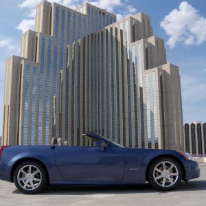 2005 Cadillac XLR - Blue Steel