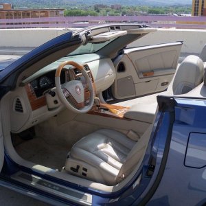 2005 Cadillac XLR - Blue Steel