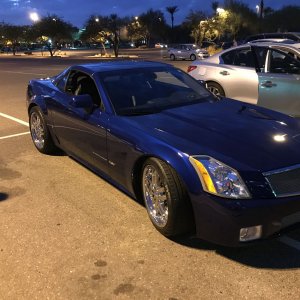 2007 xenon blue XLR-V