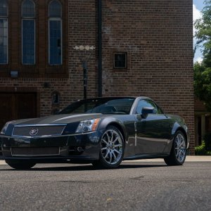 2009 Cadillac XLR-V in Gray Flannel