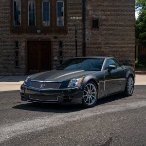 2009 Cadillac XLR-V in Gray Flannel