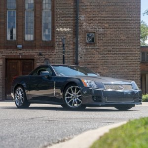 2009 Cadillac XLR-V in Gray Flannel