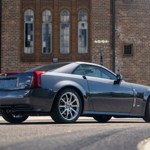 2009 Cadillac XLR-V in Gray Flannel