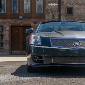 2009 Cadillac XLR-V in Gray Flannel