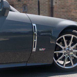 2009 Cadillac XLR-V in Gray Flannel