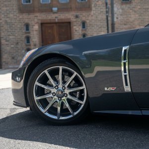 2009 Cadillac XLR-V in Gray Flannel