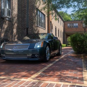 2009 Cadillac XLR-V in Gray Flannel