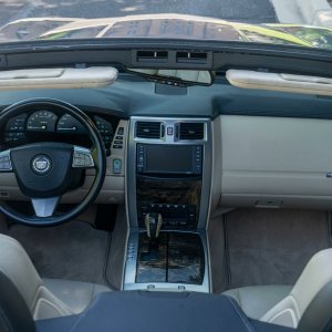 2009 Cadillac XLR-V in Gray Flannel