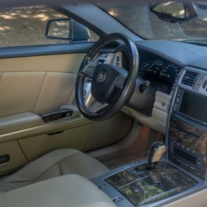 2009 Cadillac XLR-V in Gray Flannel