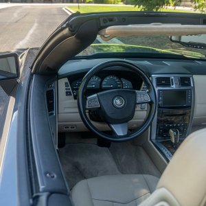 2009 Cadillac XLR-V in Gray Flannel