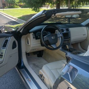 2009 Cadillac XLR-V in Gray Flannel