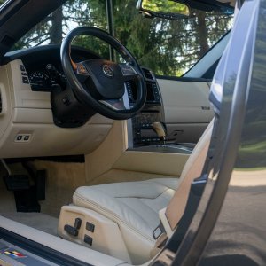 2009 Cadillac XLR-V in Gray Flannel