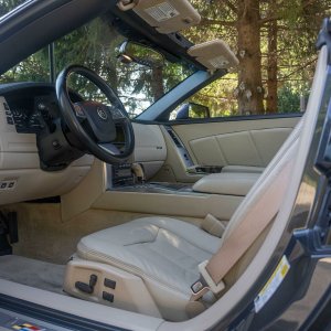 2009 Cadillac XLR-V in Gray Flannel