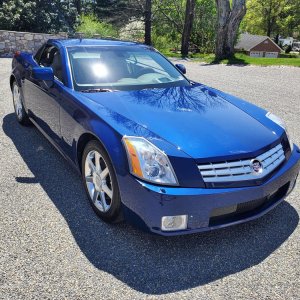 2004 Cadillac XLR in Xenon Blue