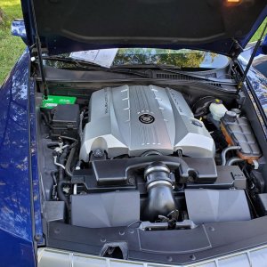 2004 Cadillac XLR in Xenon Blue