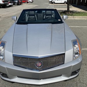 2009 Cadillac XLR-V in Radiant Silver